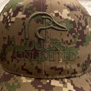 Ducks Unlimited cap 🧢. Digital camouflage/ one size fits most